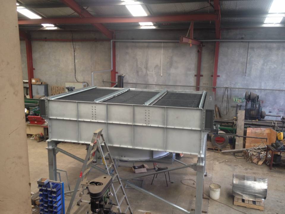 Condenser for Geothermal Plant